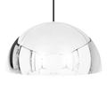 HEMISPHERE DOME PENDANT LIGHT CHROME 500MM - DYKE & DEAN