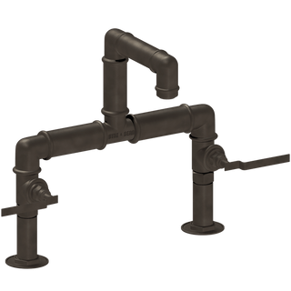 INDUSTRIAL BRIDGE MOUNTED LEVER TAPS - DYKE & DEAN