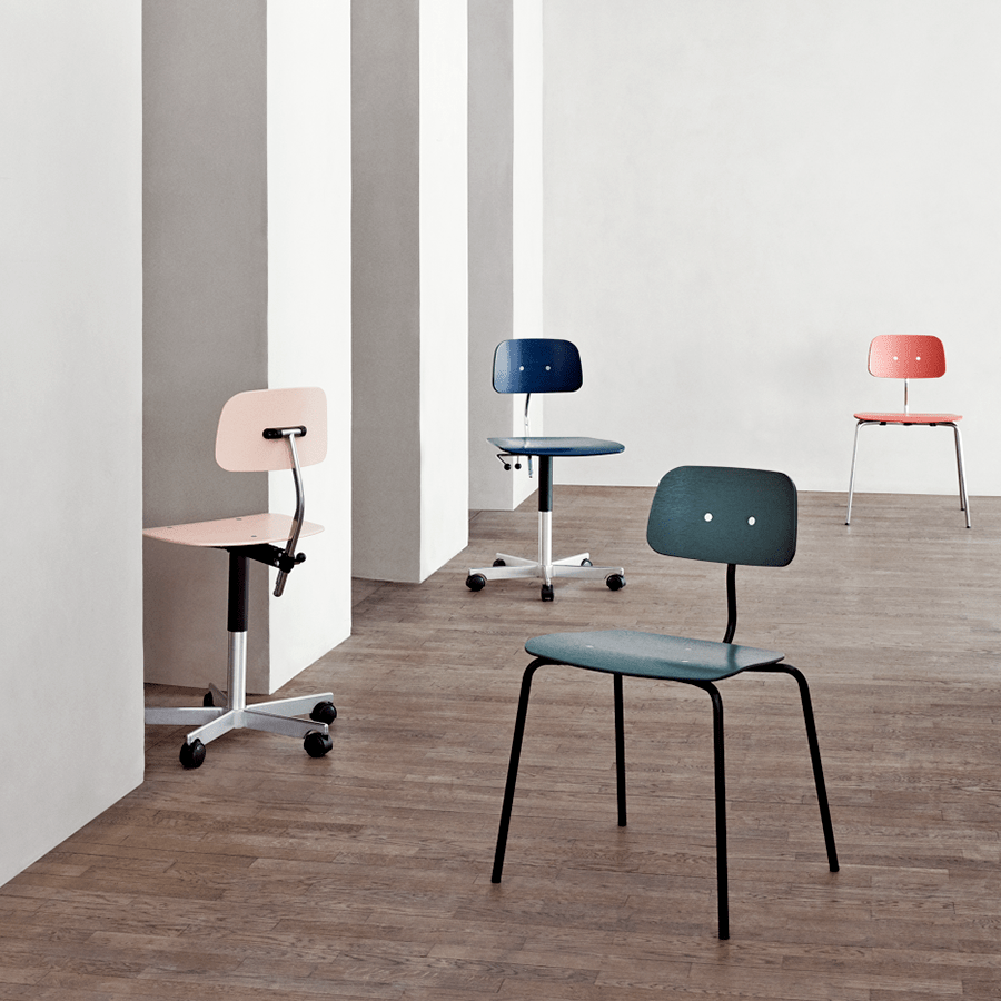 KEVI 2533 OFFICE CHAIR ASH BLACK - DYKE & DEAN