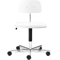 KEVI 2533 OFFICE CHAIR ASH SOFT WHITE - DYKE & DEAN
