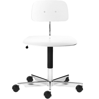 KEVI 2533 OFFICE CHAIR ASH SOFT WHITE - DYKE & DEAN