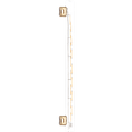LED FILAMENT GLASS DOUBLE TUBE PEG BULB 12W 500MM - DYKE & DEAN