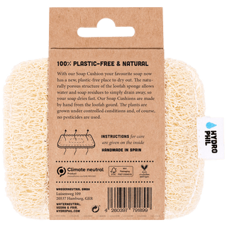 LOOFAH SOAP CUSHION 100% PLASTIC-FREE - DYKE & DEAN