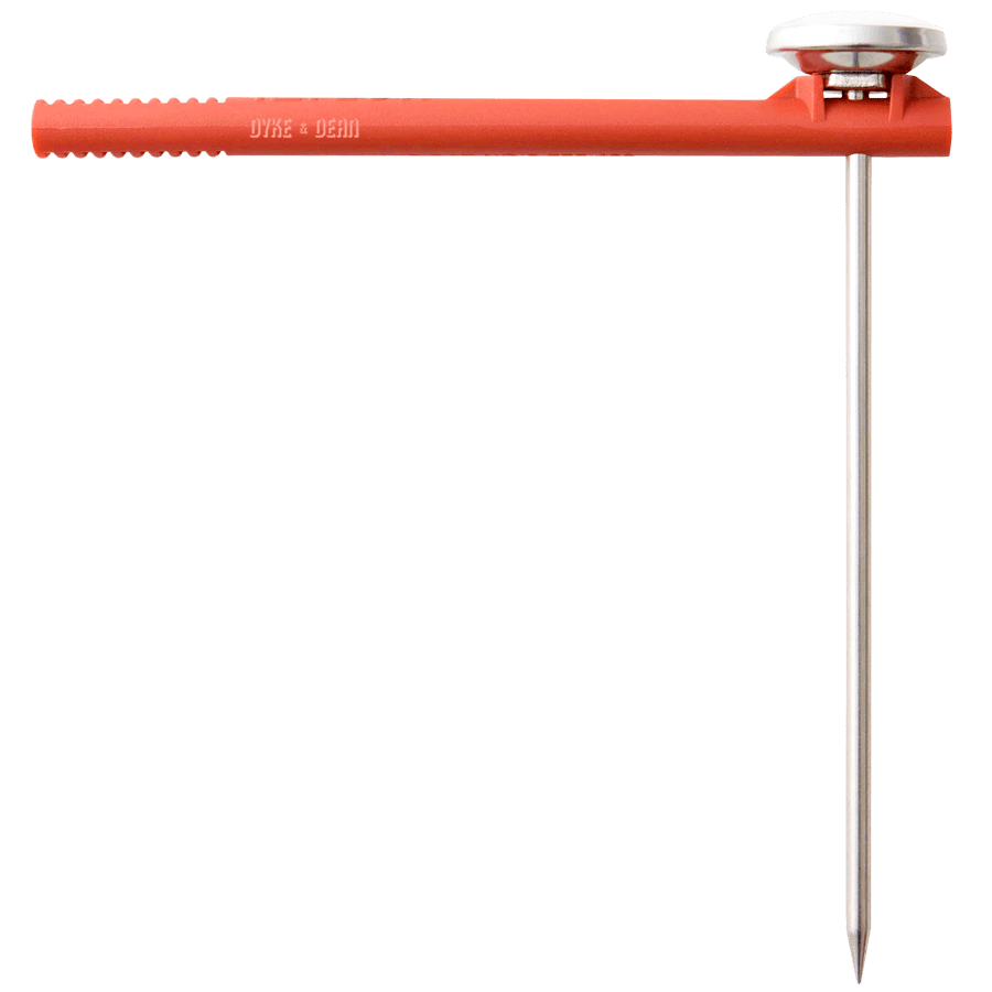 MAGNIFYING GLASS MEAT THERMOMETER - DYKE & DEAN