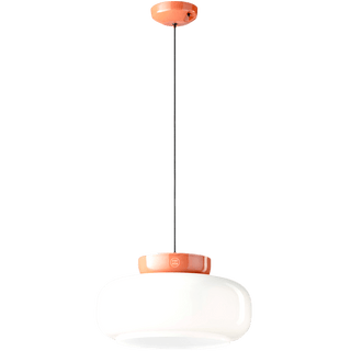 MARACANÀ CERAMIC GLASS PENDANT SHADE LAMP - DYKE & DEAN