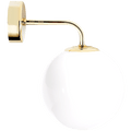 MASTER WALL ARM GLOBE LAMP BRASS - DYKE & DEAN
