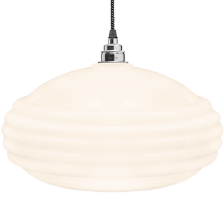 MEMPHIS OPALINE GLASS PENDANT SHADE - DYKE & DEAN