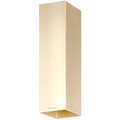 METAL SQUARE BATON CEILING LIGHT BRASS - DYKE & DEAN