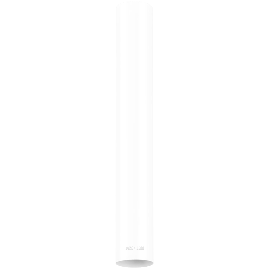 METAL TUBE BATON CEILING LIGHTS WHITE - DYKE & DEAN