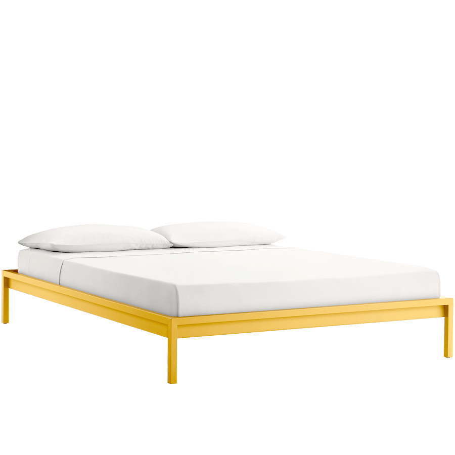 MODULAR DOUBLE BED LOW MATTRESS - DYKE & DEAN