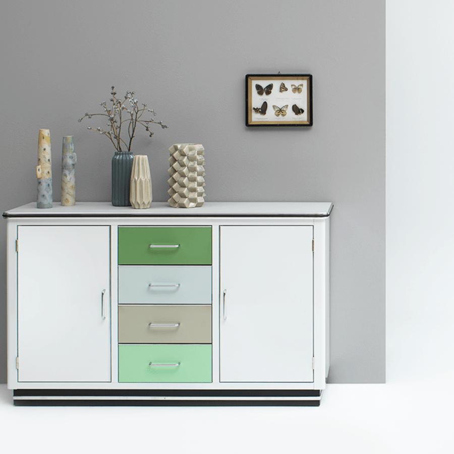 MULLER CLASSIC SIDEBOARD CABINET DRAWERS - DYKE & DEAN