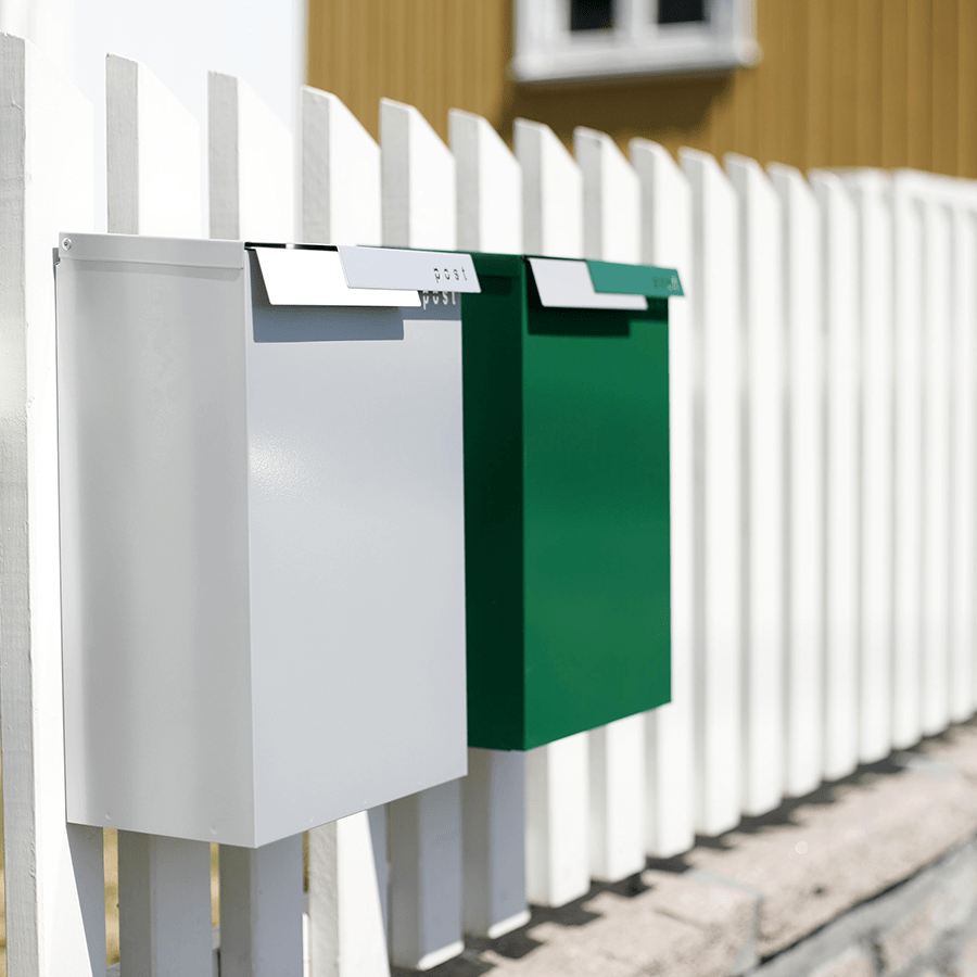 NORWEGIAN DOMESTIC POST BOX GREEN - DYKE & DEAN