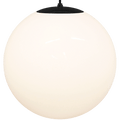 OPAL GLOBE PENDANT BLACK 600mm - DYKE & DEAN