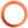 ORANGE GLOBE REFLECTOR LAMP - DYKE & DEAN
