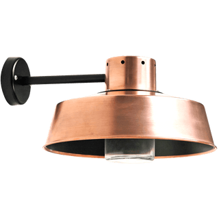 OUTDOOR FACTORY SHADE WALL LAMP - DYKE & DEAN