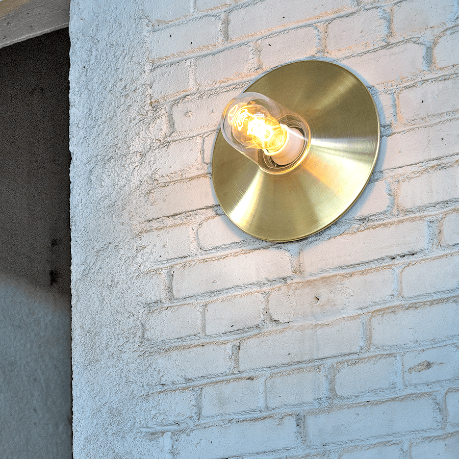 OUTDOOR WALL DISC SHADES - DYKE & DEAN