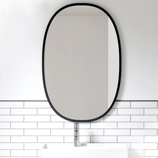 OVAL RUBBER WALL MIRRORS - DYKE & DEAN