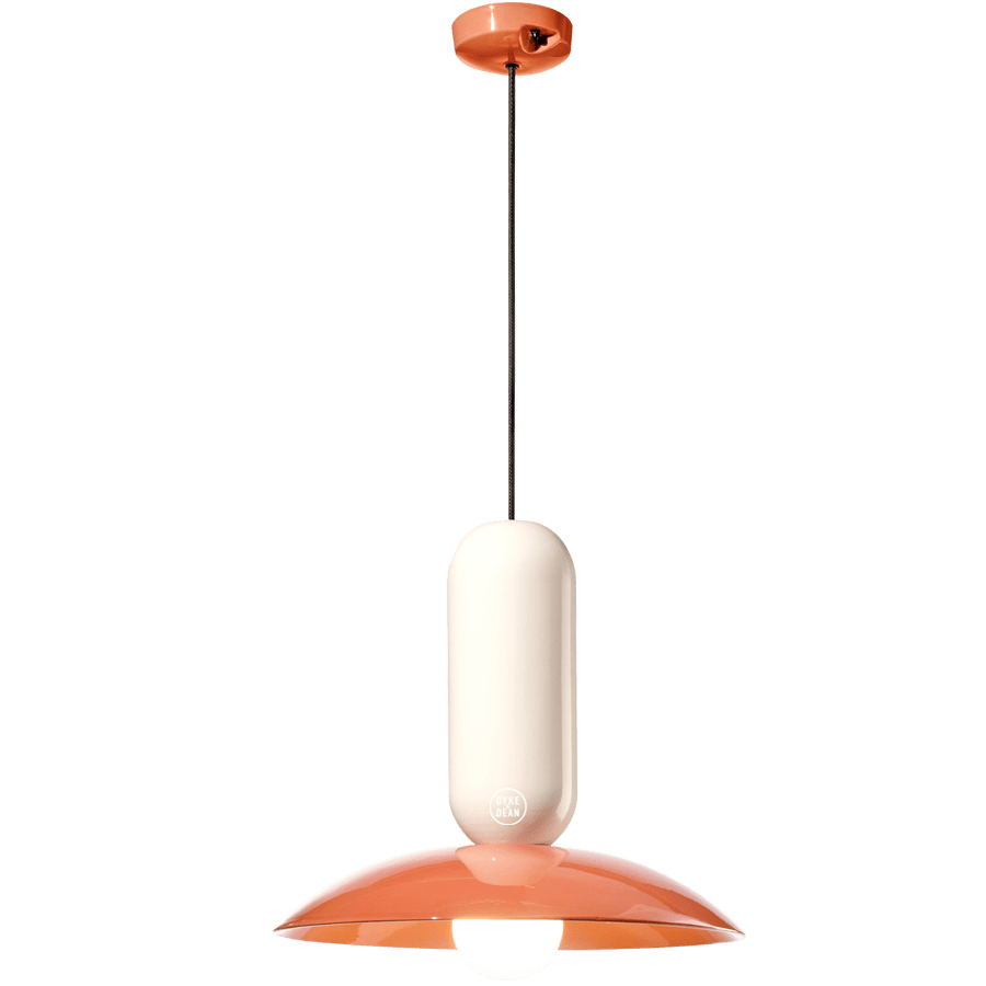 PAU CERAMIC PENDANT SHADE LAMP - DYKE & DEAN