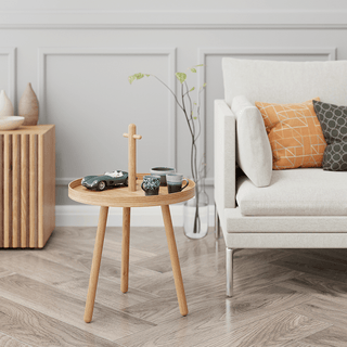 PICK ME UP SIDE TABLE NATURAL OAK - DYKE & DEAN