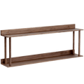 PLATFORM 2 WALL SHELF WALNUT - DYKE & DEAN