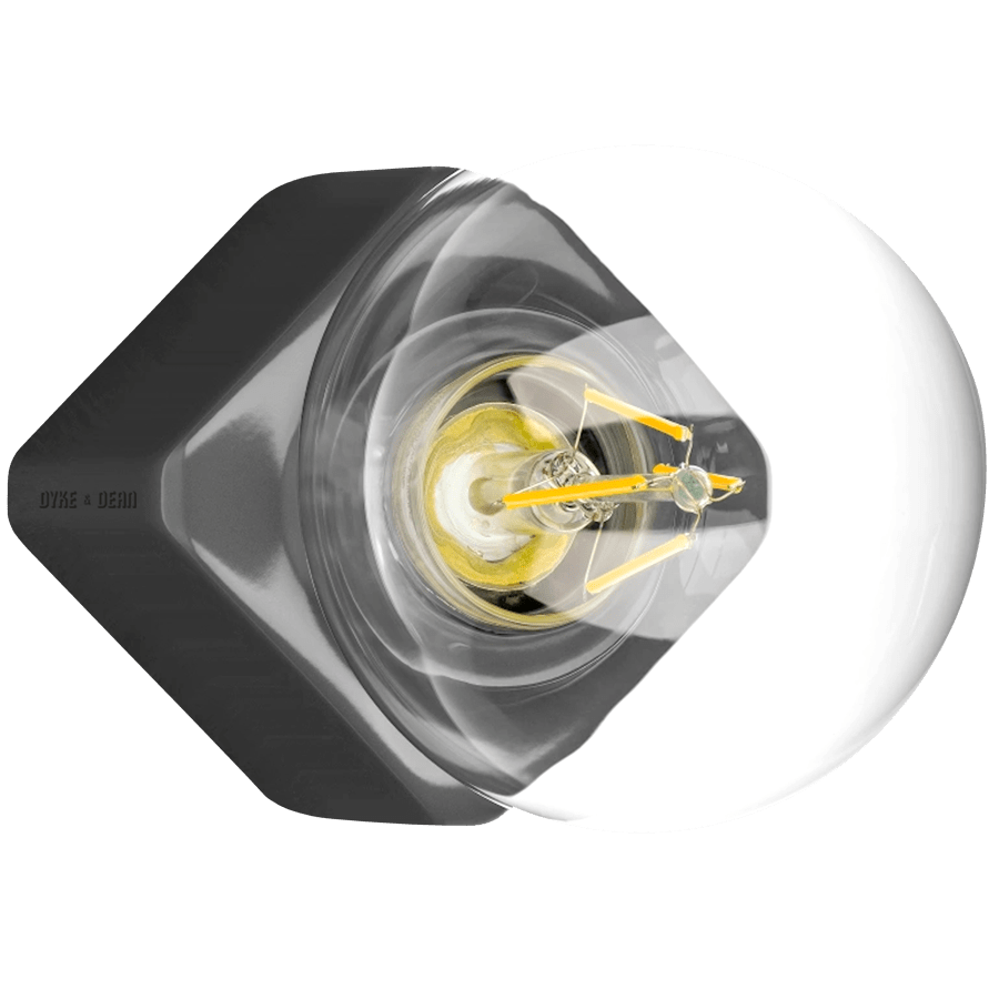 PORCELAIN CUBUS WALL & CEILING LAMP COLOURS - DYKE & DEAN