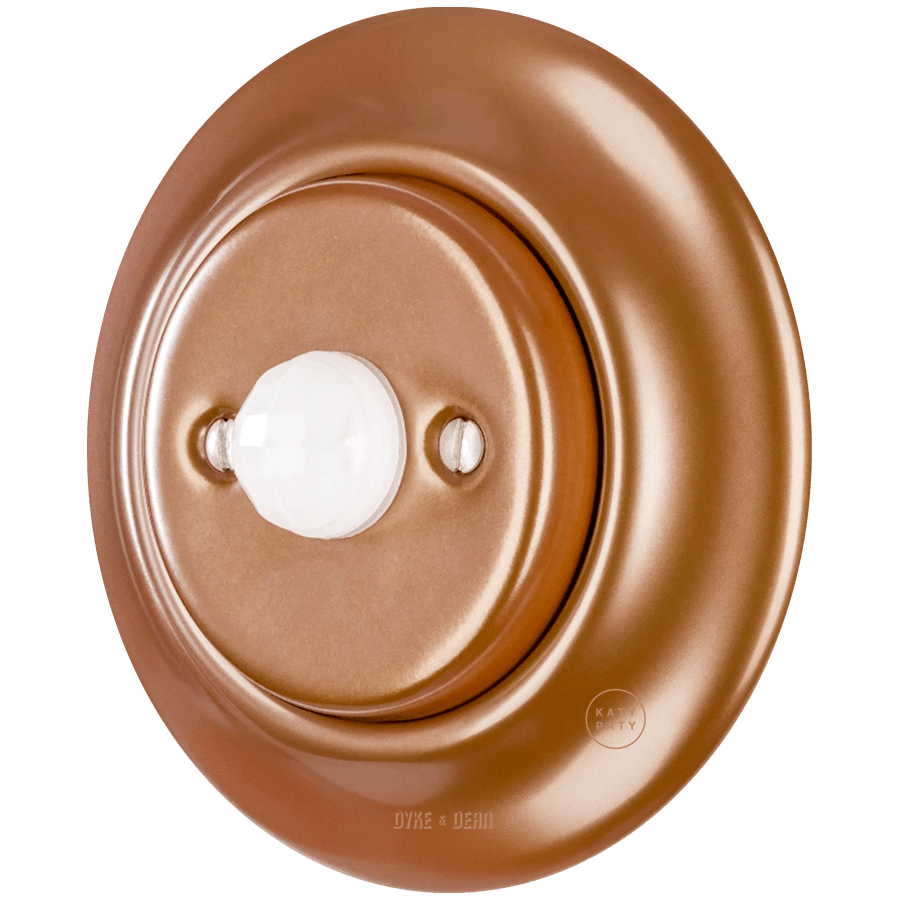 PORCELAIN WALL CABLE MOTION SENSOR COPPER - DYKE & DEAN