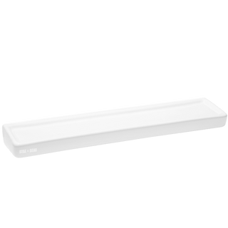 PORCELAIN WALL SHELF LARGE WHITE - DYKE & DEAN