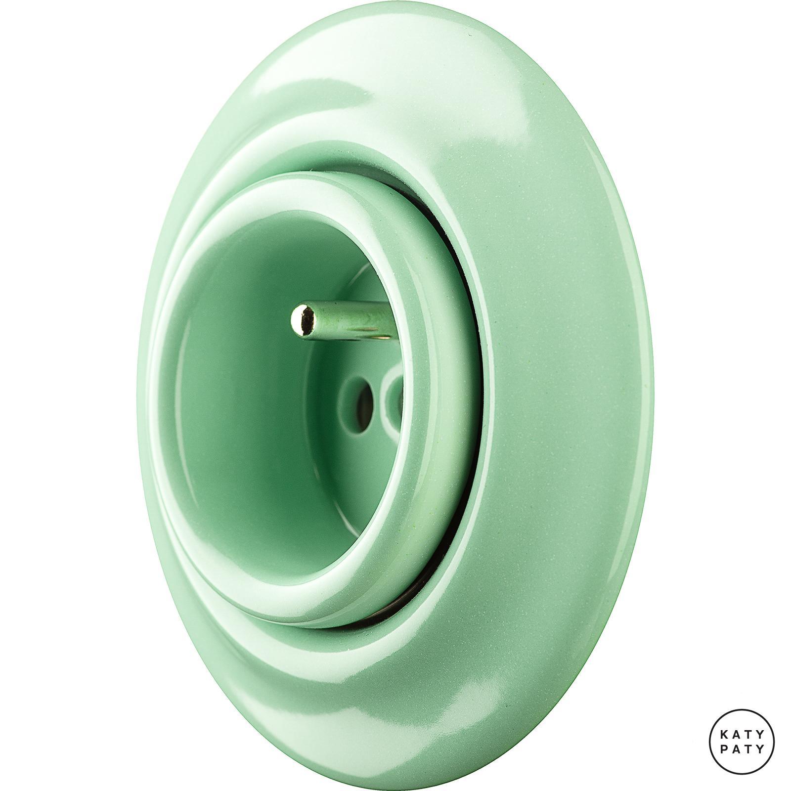 PORCELAIN WALL SOCKET MINT - DYKE & DEAN