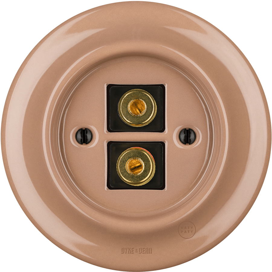 PORCELAIN WALL SPEAKER SOCKET DERMA - DYKE & DEAN