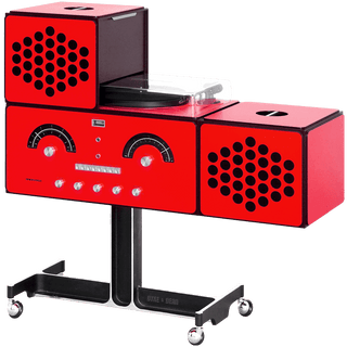 RADIOFONOGRAFO RR226 FO-ST RED - DYKE & DEAN