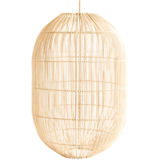 RATTAN FLOOR/CEILING LAMP URBINO - DYKE & DEAN