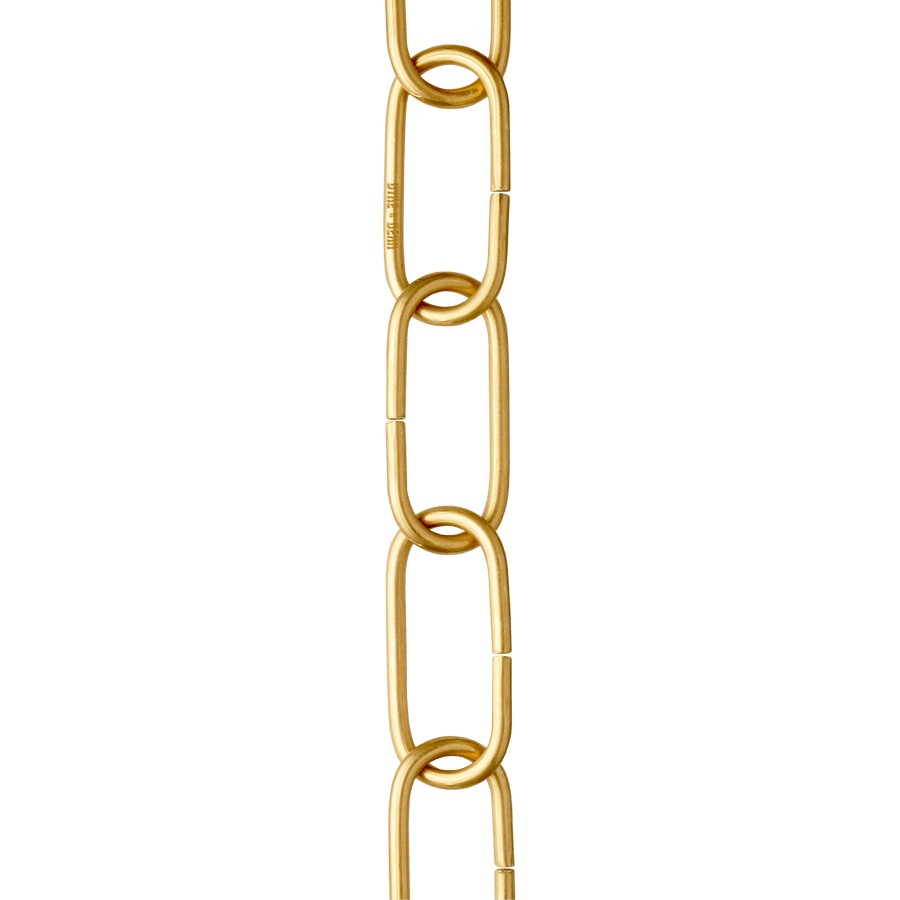 RAW BRASS CHAIN HEAVY WEIGHT - DYKE & DEAN