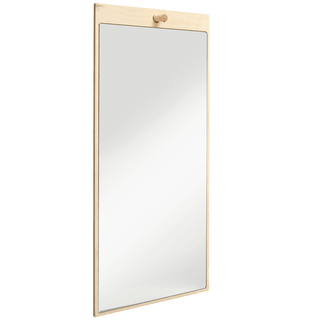 RECTANGLE PLYWOOD MIRROR BLACK FRAME - DYKE & DEAN