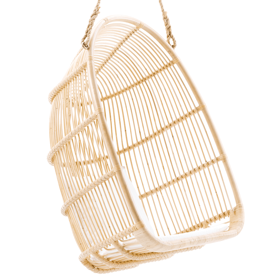 RENOIR HANGING CHAIR RATTAN - DYKE & DEAN