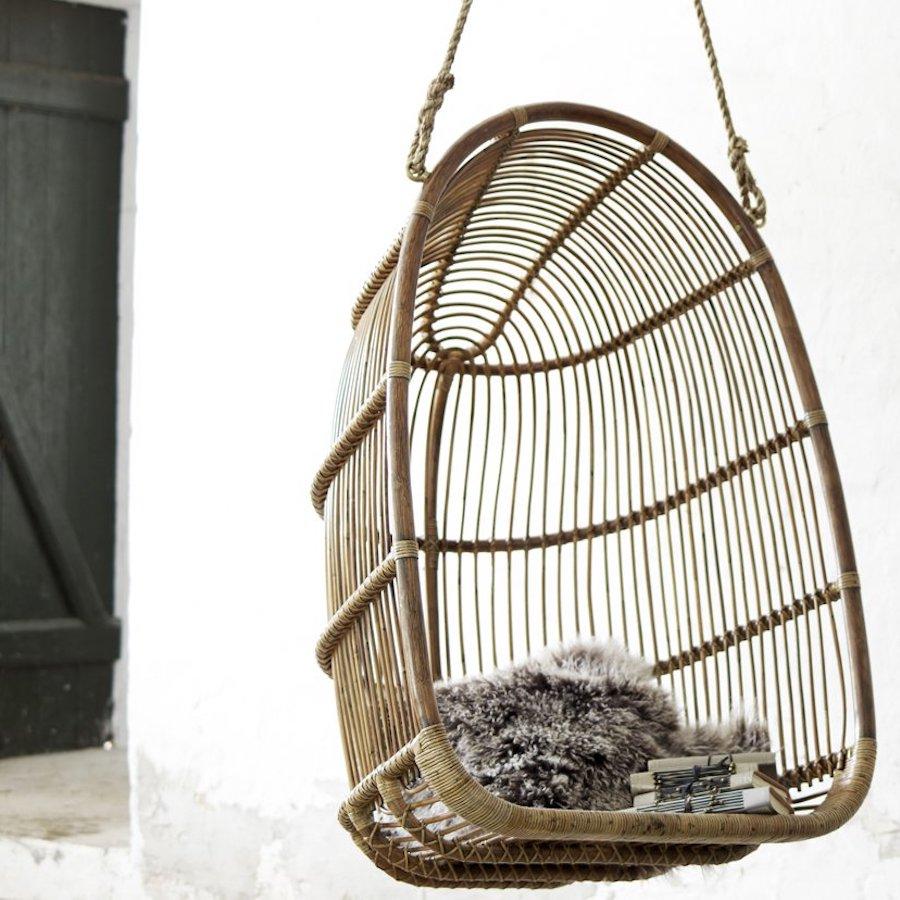 RENOIR HANGING CHAIR RATTAN - DYKE & DEAN