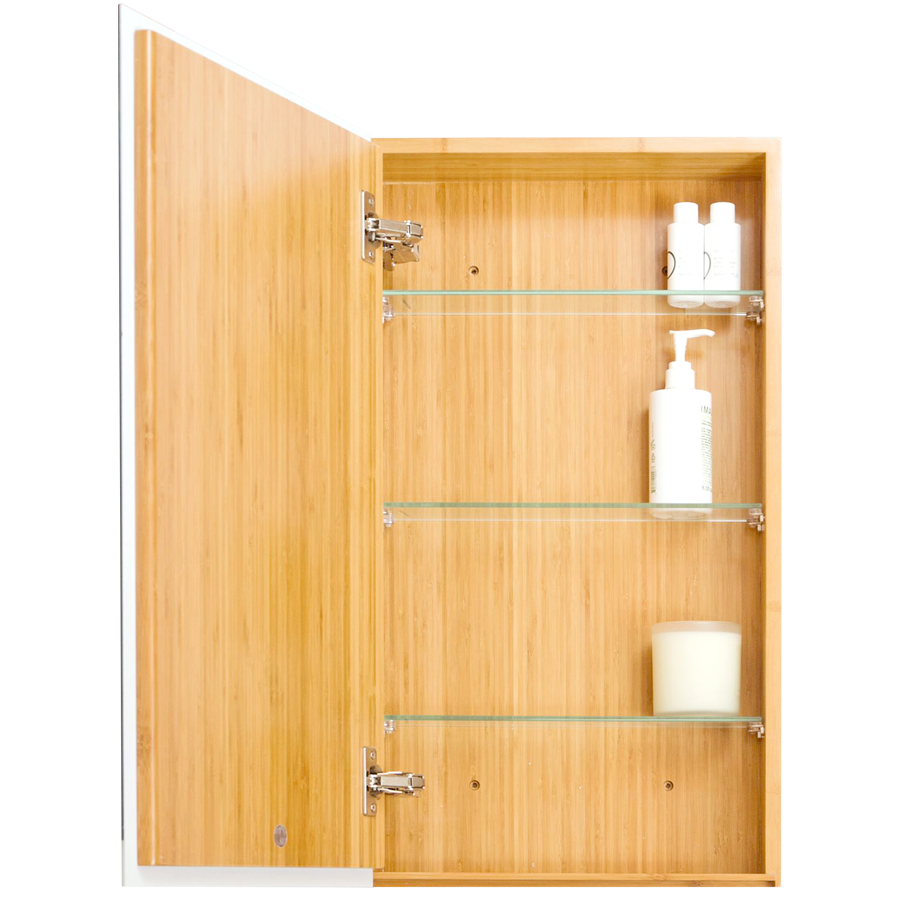 SINGLE CABINET 700 IN BAMBOO - BATHROOM - DYKE & DEAN  - Homewares | Lighting | Modern Home Furnishings