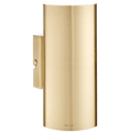 WALL CYLINDER SPOT LIGHTS BRASS - DYKE & DEAN