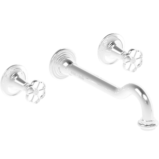 WALL MOUNTED SPOUT DROP FLOWER TAPS - DYKE & DEAN