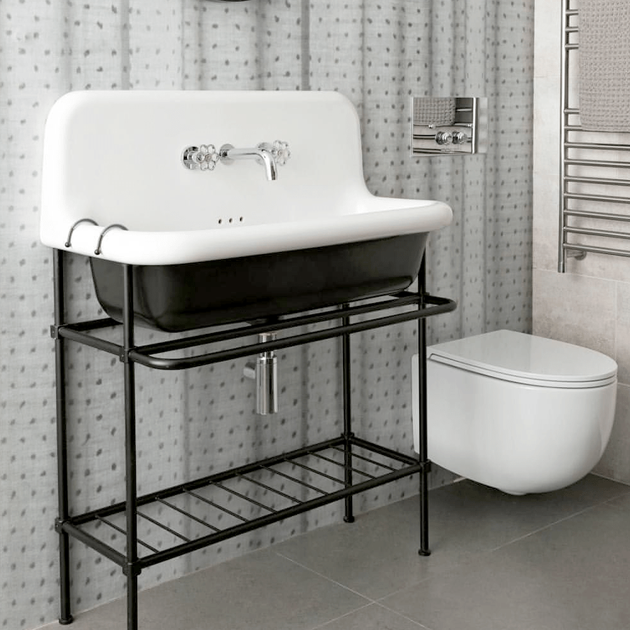 WALL MOUNTED SPOUT VICTORIAN TAPS - DYKE & DEAN