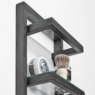 WALL SHELF ZONE DARK OAK - DYKE & DEAN