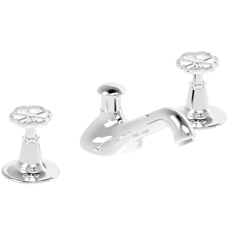 WASH BASIN SET SPOUT FLOWER TAPS - DYKE & DEAN