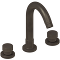 WASH BASIN SET SPOUT KNURLED TAPS BRASS - DYKE & DEAN