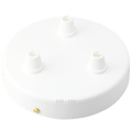 WHITE 3 WAY CABLE CEILING ROSE - DYKE & DEAN