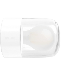 WHITE CERAMIC REARWIRED WALL LAMPS - DYKE & DEAN