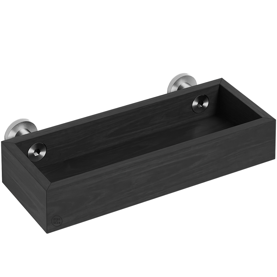 WIREWORKS TRAY SHELF 228 DARK OAK - DYKE & DEAN